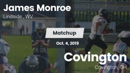 Matchup: James Monroe vs. Covington  2019
