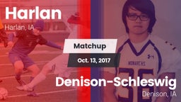 Matchup: Harlan  vs. Denison-Schleswig  2017