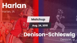 Matchup: Harlan  vs. Denison-Schleswig  2018