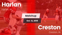 Matchup: Harlan  vs. Creston  2018