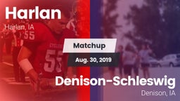 Matchup: Harlan  vs. Denison-Schleswig  2019