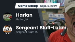 Recap: Harlan  vs. Sergeant Bluff-Luton  2019
