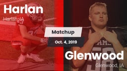 Matchup: Harlan  vs. Glenwood  2019