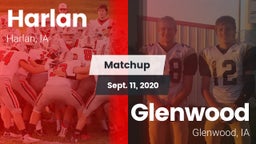 Matchup: Harlan  vs. Glenwood  2020
