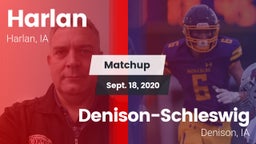 Matchup: Harlan  vs. Denison-Schleswig  2020