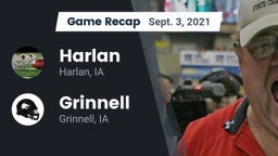 Recap: Harlan  vs. Grinnell  2021