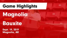 Magnolia  vs Bauxite  Game Highlights - Sept. 19, 2019