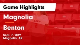 Magnolia  vs Benton  Game Highlights - Sept. 7, 2019