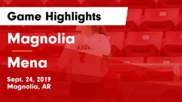 Magnolia  vs Mena  Game Highlights - Sept. 24, 2019