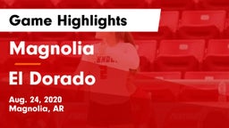 Magnolia  vs El Dorado Game Highlights - Aug. 24, 2020