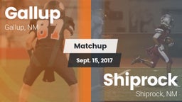 Matchup: Gallup  vs. Shiprock  2017