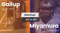 Matchup: Gallup  vs. Miyamura  2017
