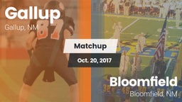 Matchup: Gallup  vs. Bloomfield  2017