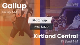 Matchup: Gallup  vs. Kirtland Central  2017