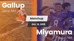 Matchup: Gallup  vs. Miyamura  2018