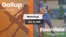 Matchup: Gallup  vs. Bloomfield  2018