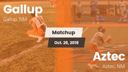 Matchup: Gallup  vs. Aztec  2018