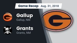 Recap: Gallup  vs. Grants  2018
