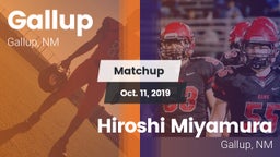 Matchup: Gallup  vs. Hiroshi Miyamura  2019