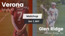 Matchup: Verona vs. Glen Ridge  2017