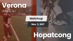 Matchup: Verona vs. Hopatcong 2017