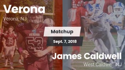 Matchup: Verona vs. James Caldwell  2018