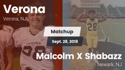 Matchup: Verona vs. Malcolm X Shabazz   2018