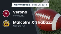 Recap: Verona  vs. Malcolm X Shabazz   2018