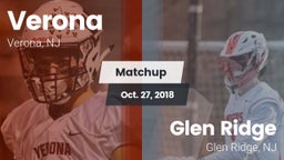 Matchup: Verona vs. Glen Ridge  2018