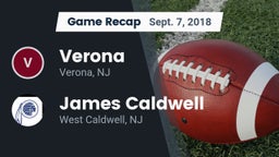 Recap: Verona  vs. James Caldwell  2018