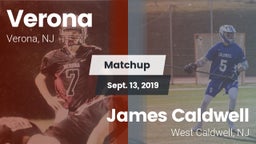 Matchup: Verona vs. James Caldwell  2019