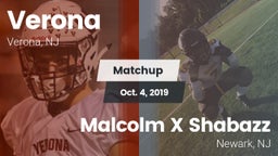 Matchup: Verona vs. Malcolm X Shabazz   2019
