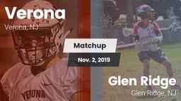 Matchup: Verona vs. Glen Ridge  2019