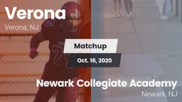 Matchup: Verona vs. Newark Collegiate Academy  2020