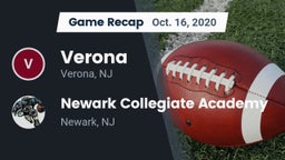 Recap: Verona  vs. Newark Collegiate Academy  2020