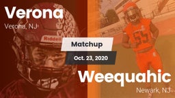 Matchup: Verona vs. Weequahic  2020