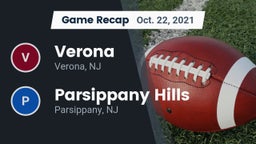 Recap: Verona  vs. Parsippany Hills  2021