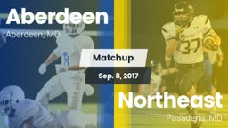 Matchup: Aberdeen  vs. Northeast  2017