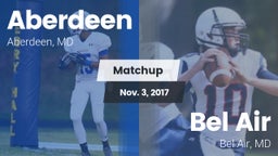 Matchup: Aberdeen  vs. Bel Air  2017