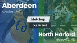 Matchup: Aberdeen  vs. North Harford  2018