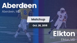 Matchup: Aberdeen  vs. Elkton  2018