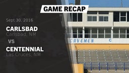 Recap: Carlsbad  vs. Centennial  2016