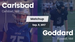 Matchup: Carlsbad  vs. Goddard  2017