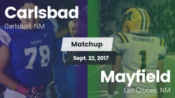 Matchup: Carlsbad  vs. Mayfield  2017