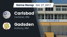 Recap: Carlsbad  vs. Gadsden  2017