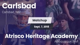Matchup: Carlsbad  vs. Atrisco Heritage Academy  2018
