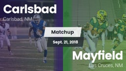 Matchup: Carlsbad  vs. Mayfield  2018
