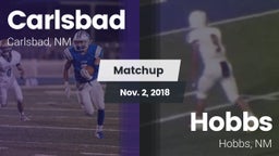 Matchup: Carlsbad  vs. Hobbs  2018