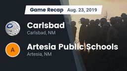 Recap: Carlsbad  vs. Artesia Public Schools 2019