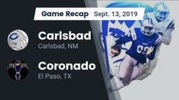 Recap: Carlsbad  vs. Coronado  2019